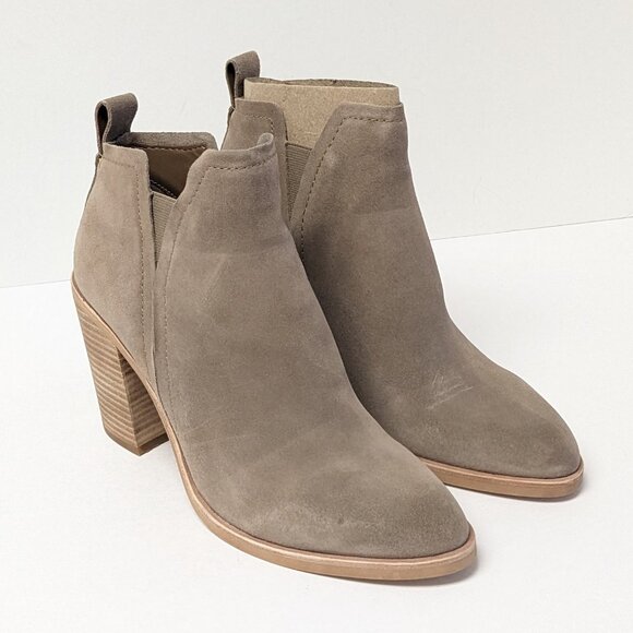 Dolce Vita Simone Ankle Booties, Dark Taupe, Women's 10 M - Picture 1 of 7